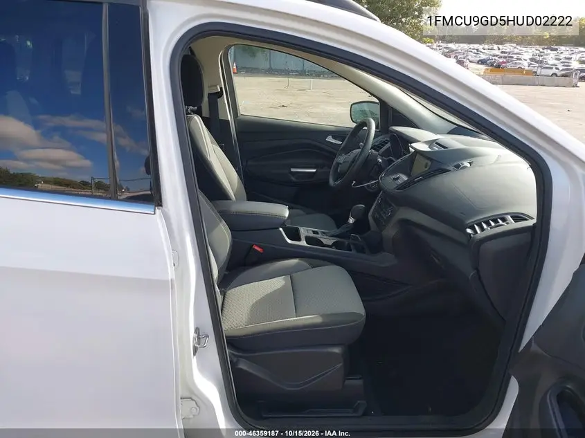 2017 FORD ESCAPE VIN 1FMCU9GD5HUD02222 — фото 5