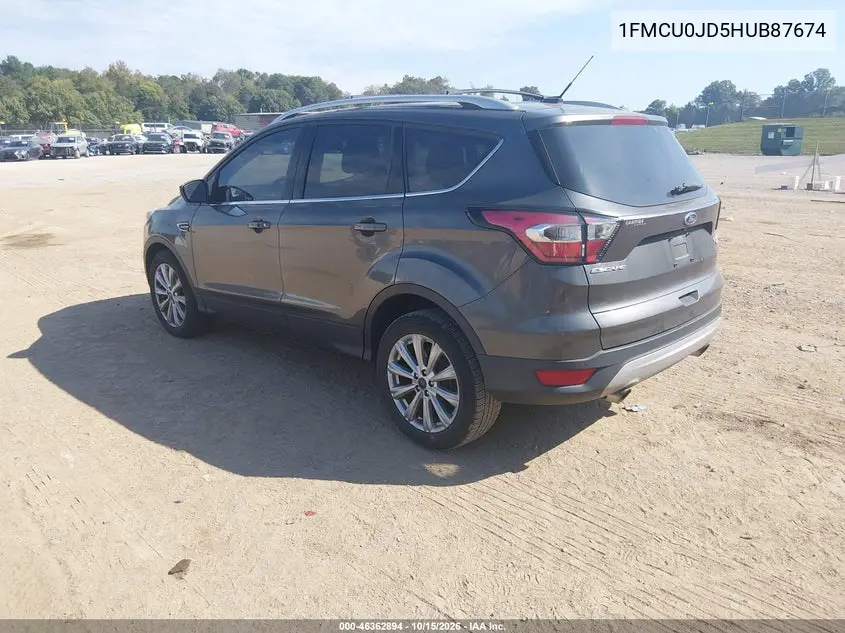 2017 FORD ESCAPE VIN 1FMCU0JD5HUB87674 — фото 3