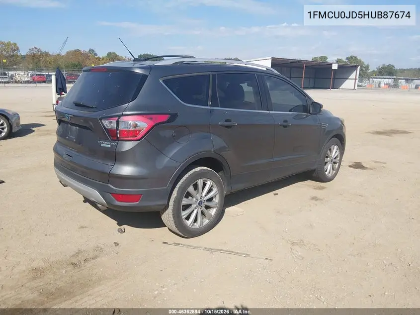 2017 FORD ESCAPE VIN 1FMCU0JD5HUB87674 — фото 4