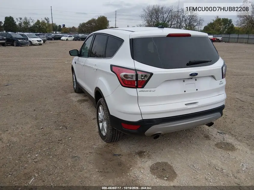 2017 FORD ESCAPE VIN 1FMCU0GD7HUB82208 — фото 3
