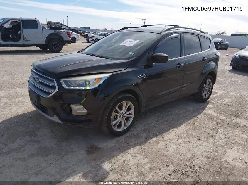 2017 FORD ESCAPE VIN 1FMCU0G97HUB01719 — фото 2