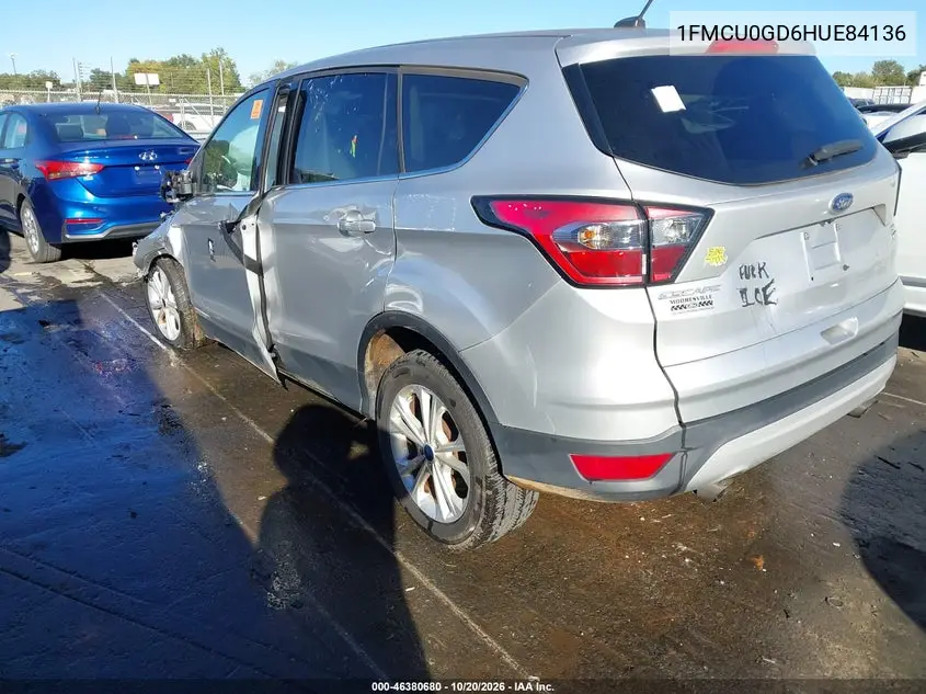 2017 FORD ESCAPE VIN 1FMCU0GD6HUE84136 — фото 3