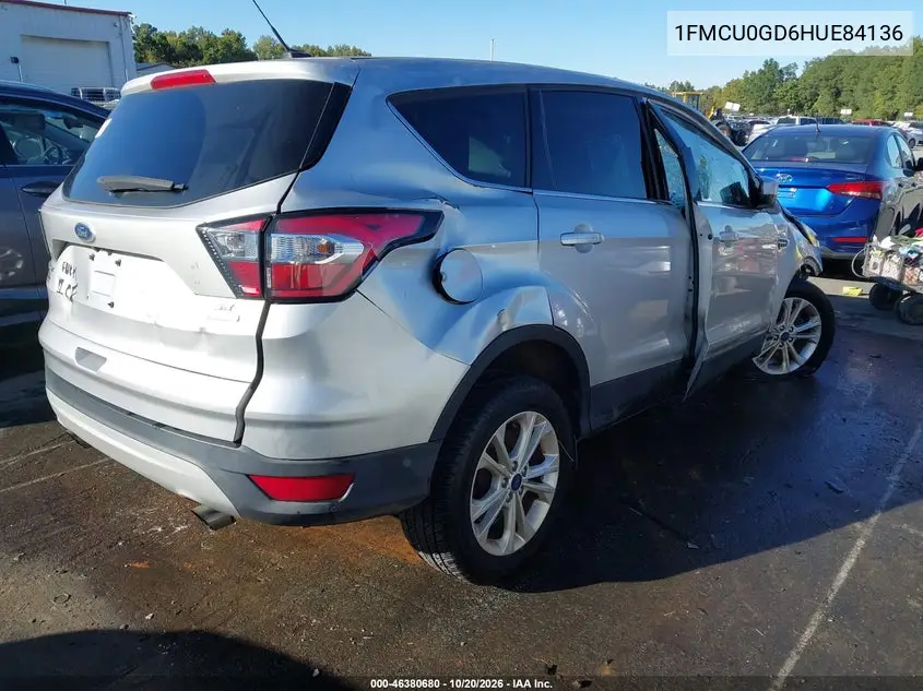 2017 FORD ESCAPE VIN 1FMCU0GD6HUE84136 — фото 4