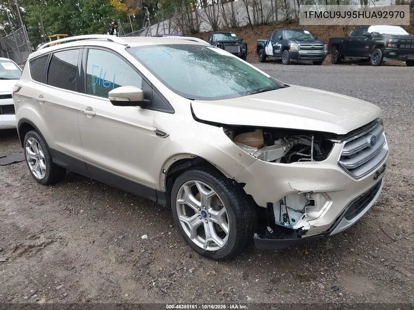 FORD ESCAPE 2017, VIN 1FMCU9J95HUA92970