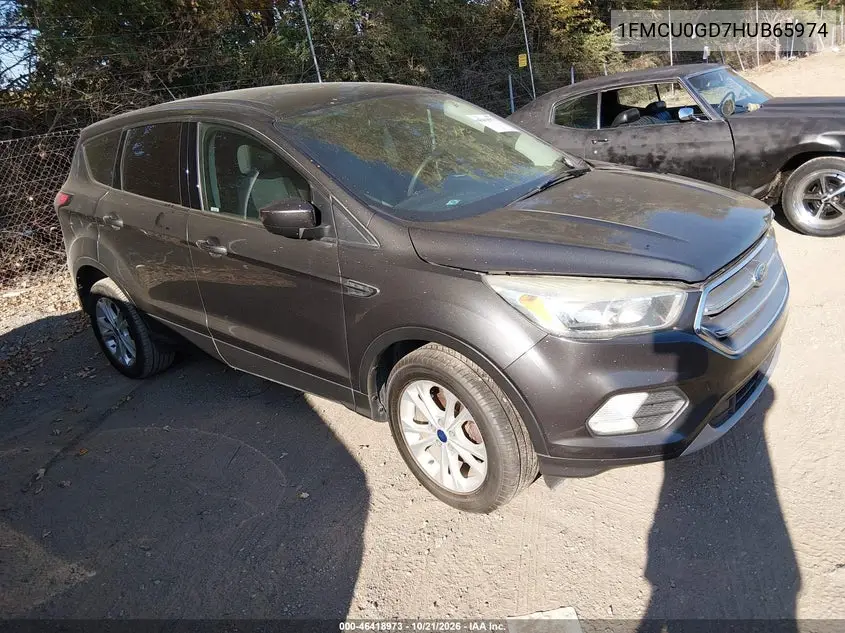 FORD ESCAPE 2017, VIN 1FMCU0GD7HUB65974