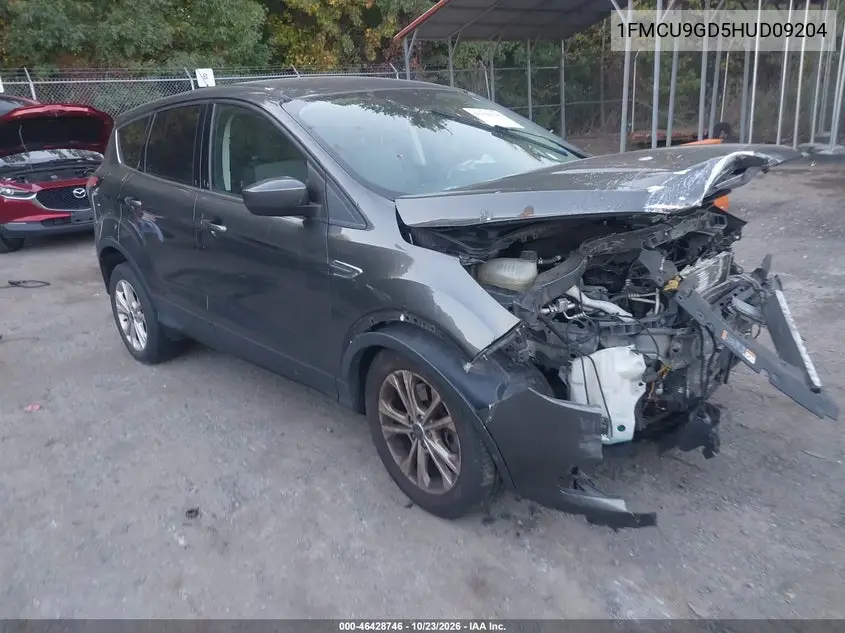 FORD ESCAPE 2017, VIN 1FMCU9GD5HUD09204