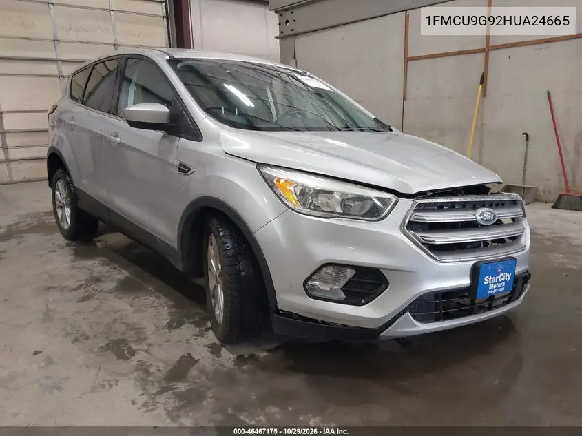 FORD ESCAPE 2017, VIN 1FMCU9G92HUA24665