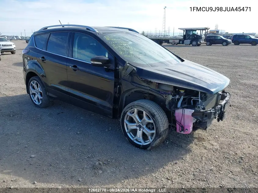 FORD ESCAPE 2018, VIN 1FMCU9J98JUA45471