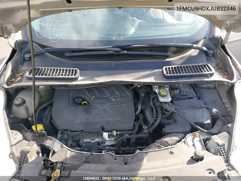 2018 FORD ESCAPE VIN 1FMCU9HDXJUB32346 — фото 10