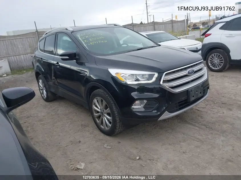 FORD ESCAPE 2018, VIN 1FMCU9J93JUB91762