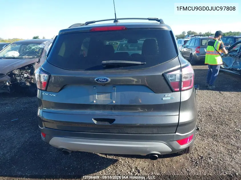 2018 FORD ESCAPE VIN 1FMCU9GD0JUC97808 — фото 16