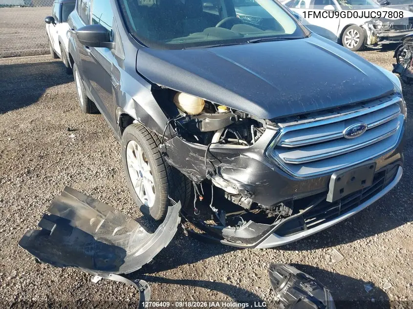 2018 FORD ESCAPE VIN 1FMCU9GD0JUC97808 — фото 6