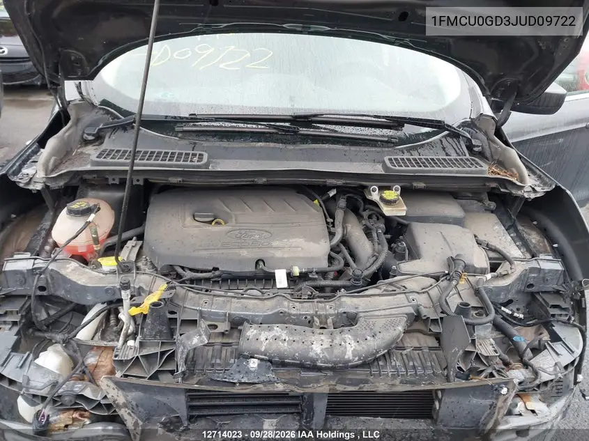 2018 FORD ESCAPE VIN 1FMCU0GD3JUD09722 — фото 10