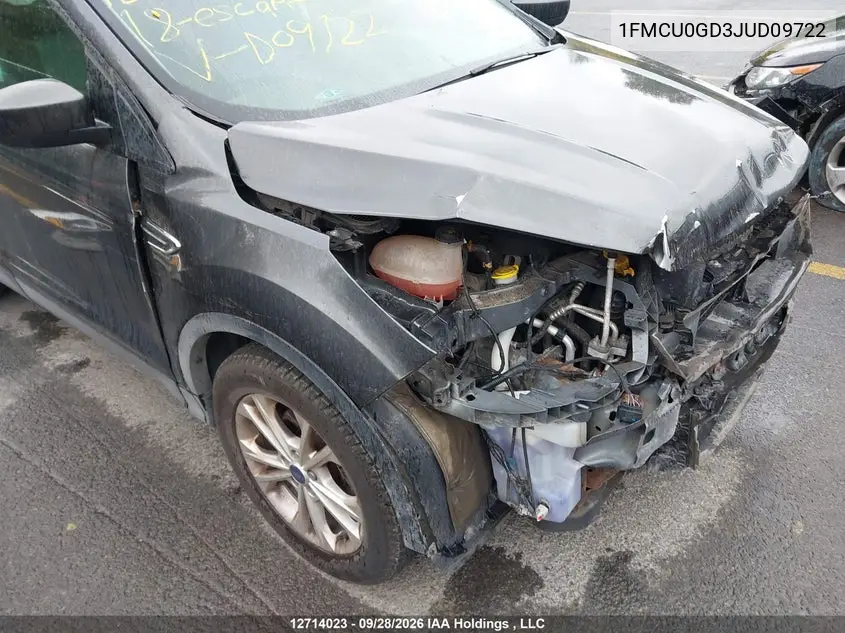 2018 FORD ESCAPE VIN 1FMCU0GD3JUD09722 — фото 21
