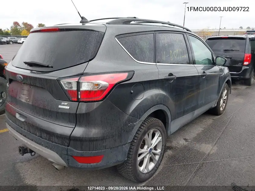 2018 FORD ESCAPE VIN 1FMCU0GD3JUD09722 — фото 4