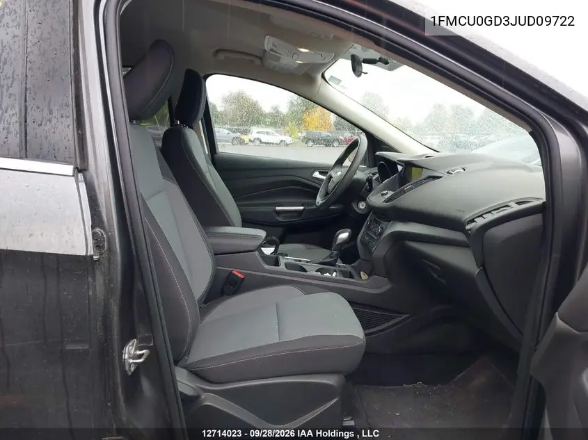 2018 FORD ESCAPE VIN 1FMCU0GD3JUD09722 — фото 5