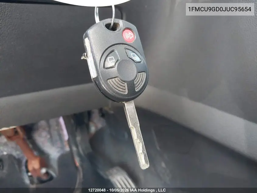 2018 FORD ESCAPE VIN 1FMCU9GD0JUC95654 — фото 11
