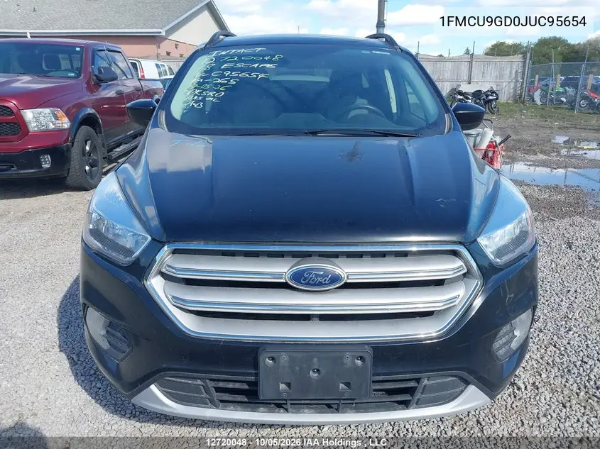 2018 FORD ESCAPE VIN 1FMCU9GD0JUC95654 — фото 13