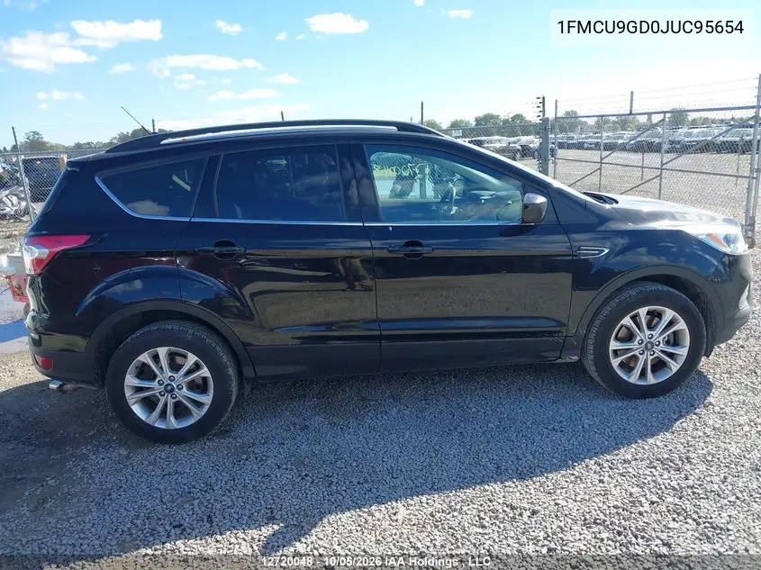 2018 FORD ESCAPE VIN 1FMCU9GD0JUC95654 — фото 14