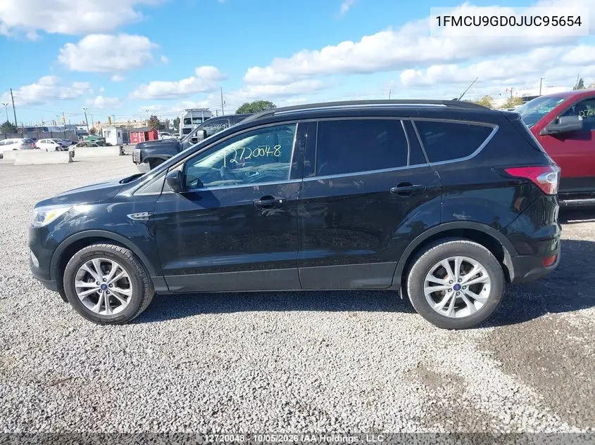 2018 FORD ESCAPE VIN 1FMCU9GD0JUC95654 — фото 15