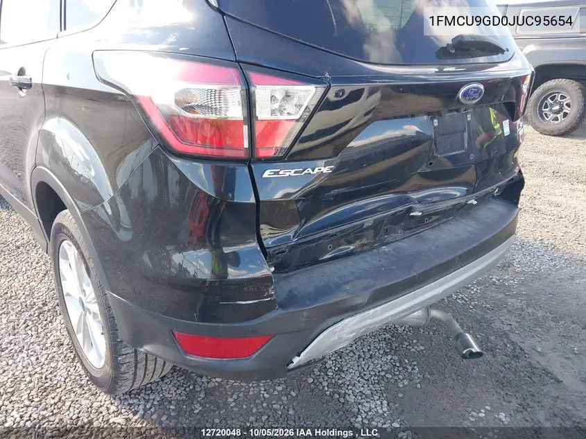 2018 FORD ESCAPE VIN 1FMCU9GD0JUC95654 — фото 6