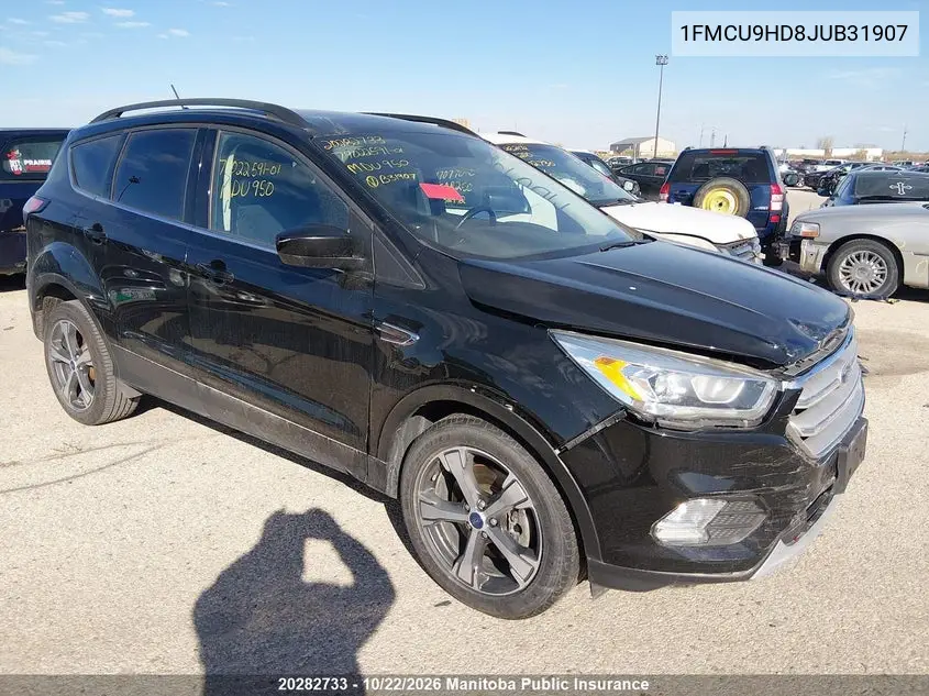 FORD ESCAPE 2018, VIN 1FMCU9HD8JUB31907