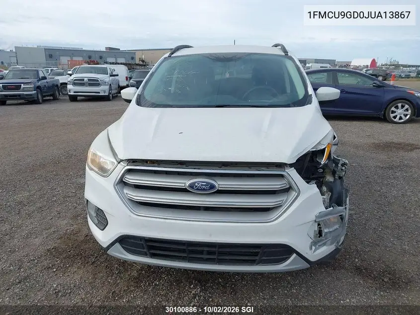 2018 FORD ESCAPE VIN 1FMCU9GD0JUA13867 — фото 12