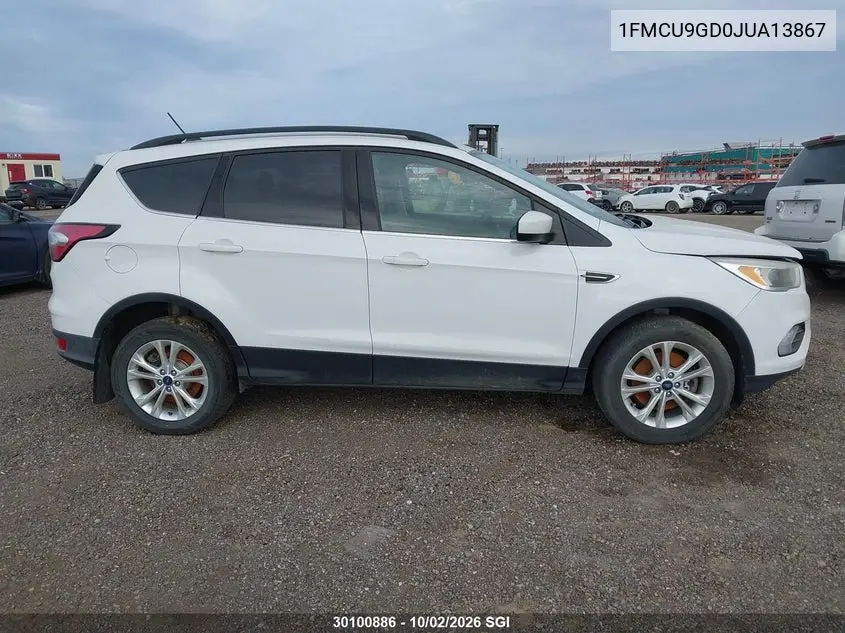 2018 FORD ESCAPE VIN 1FMCU9GD0JUA13867 — фото 13