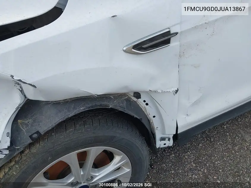 2018 FORD ESCAPE VIN 1FMCU9GD0JUA13867 — фото 17