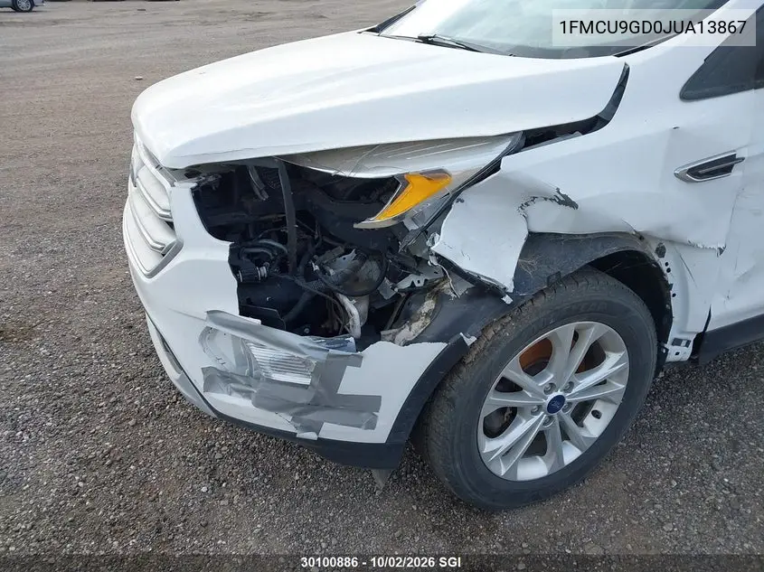 2018 FORD ESCAPE VIN 1FMCU9GD0JUA13867 — фото 6