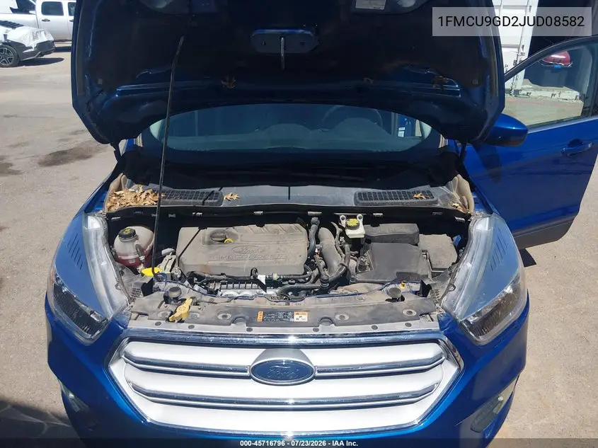 2018 FORD ESCAPE VIN 1FMCU9GD2JUD08582 — фото 5