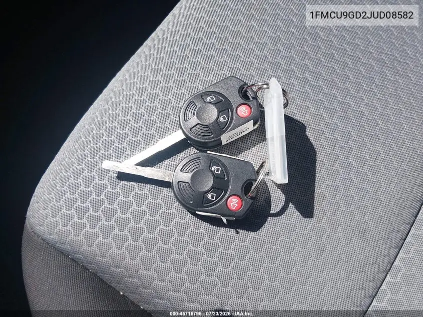 2018 FORD ESCAPE VIN 1FMCU9GD2JUD08582 — фото 6