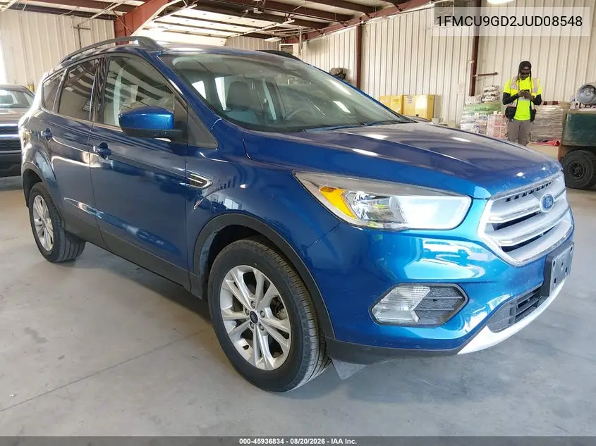 FORD ESCAPE 2018, VIN 1FMCU9GD2JUD08548
