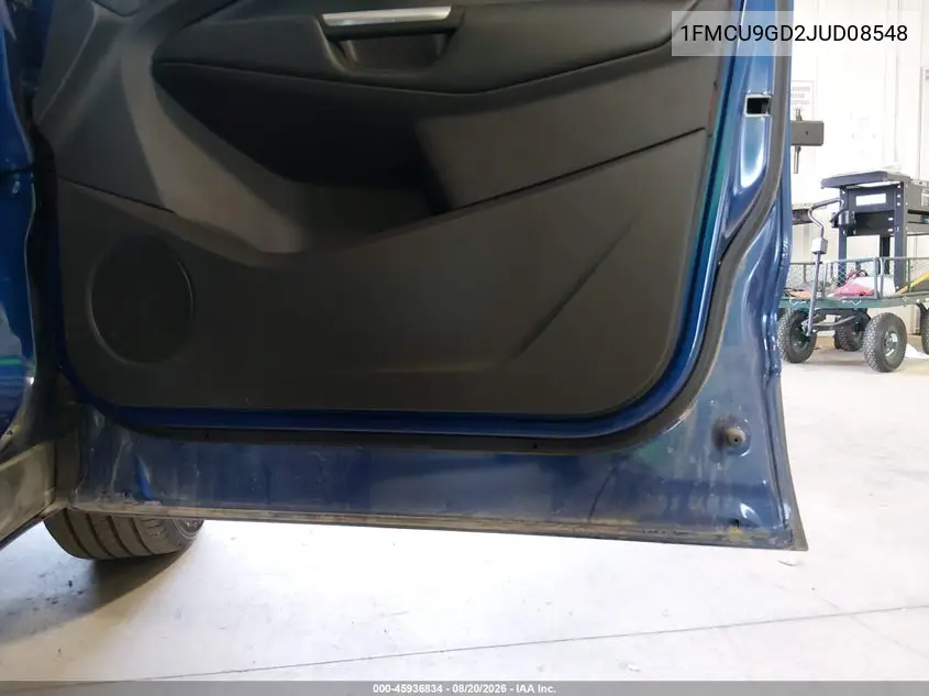 2018 FORD ESCAPE VIN 1FMCU9GD2JUD08548 — фото 8