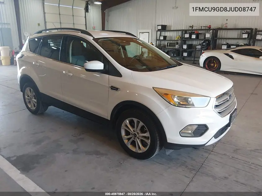FORD ESCAPE 2018, VIN 1FMCU9GD8JUD08747
