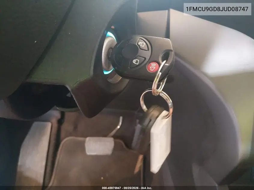 2018 FORD ESCAPE VIN 1FMCU9GD8JUD08747 — фото 11