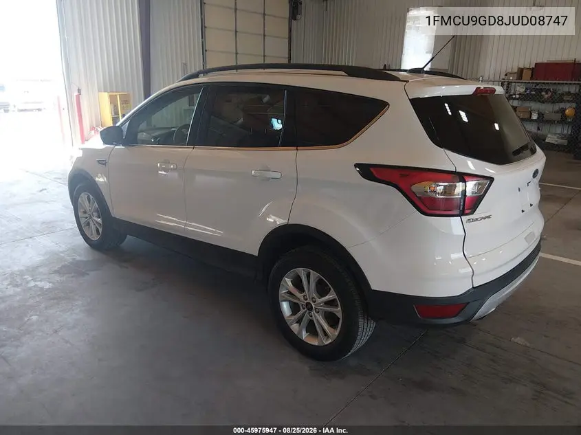 2018 FORD ESCAPE VIN 1FMCU9GD8JUD08747 — фото 3