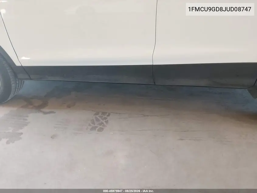 2018 FORD ESCAPE VIN 1FMCU9GD8JUD08747 — фото 6
