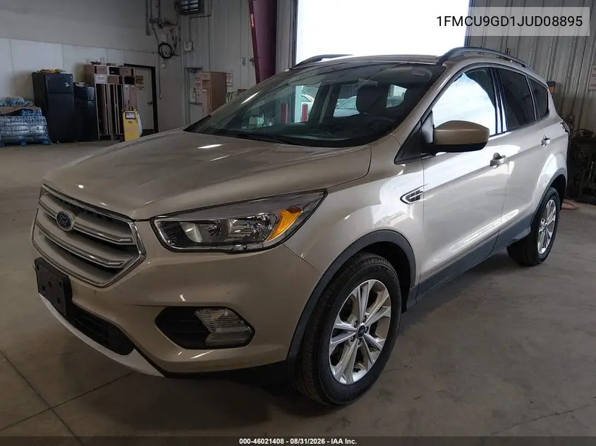2018 FORD ESCAPE VIN 1FMCU9GD1JUD08895 — фото 2