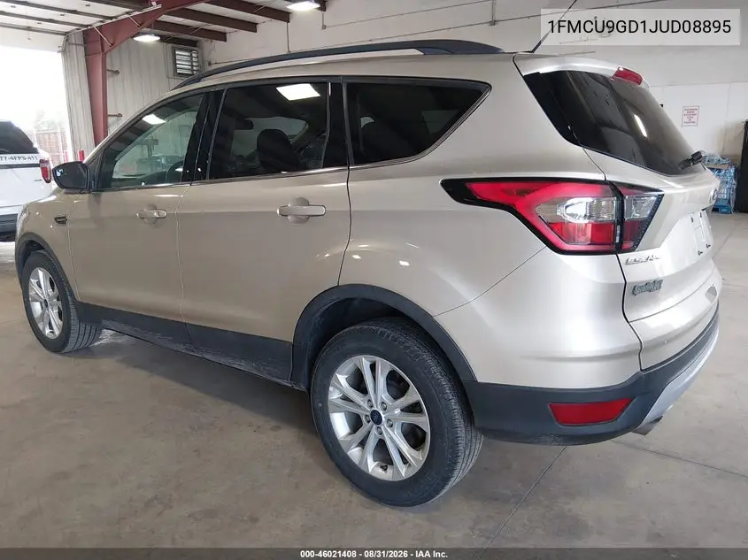 2018 FORD ESCAPE VIN 1FMCU9GD1JUD08895 — фото 3