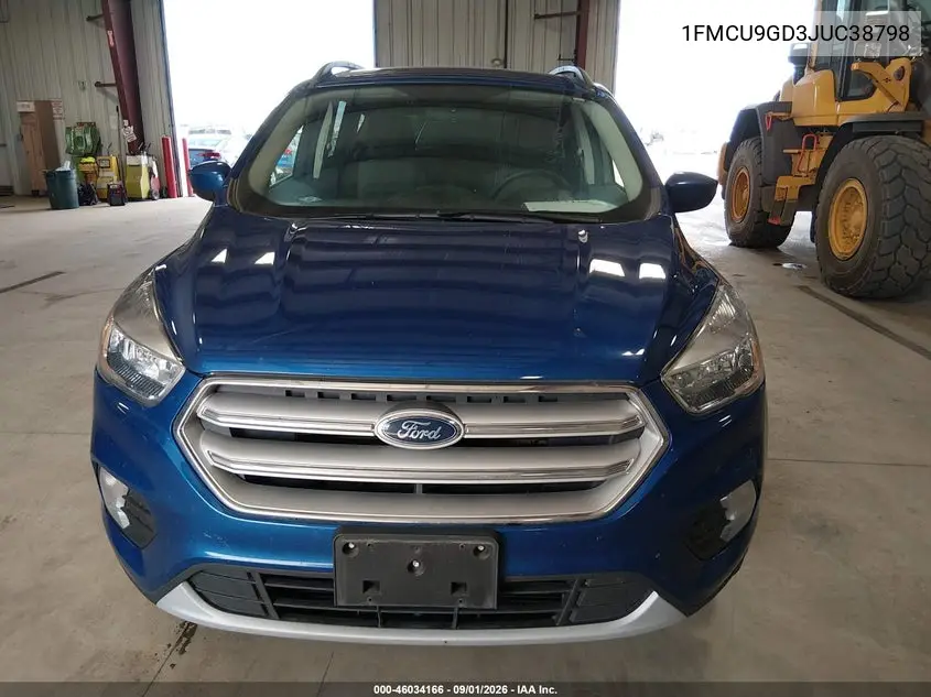 2018 FORD ESCAPE VIN 1FMCU9GD3JUC38798 — фото 12