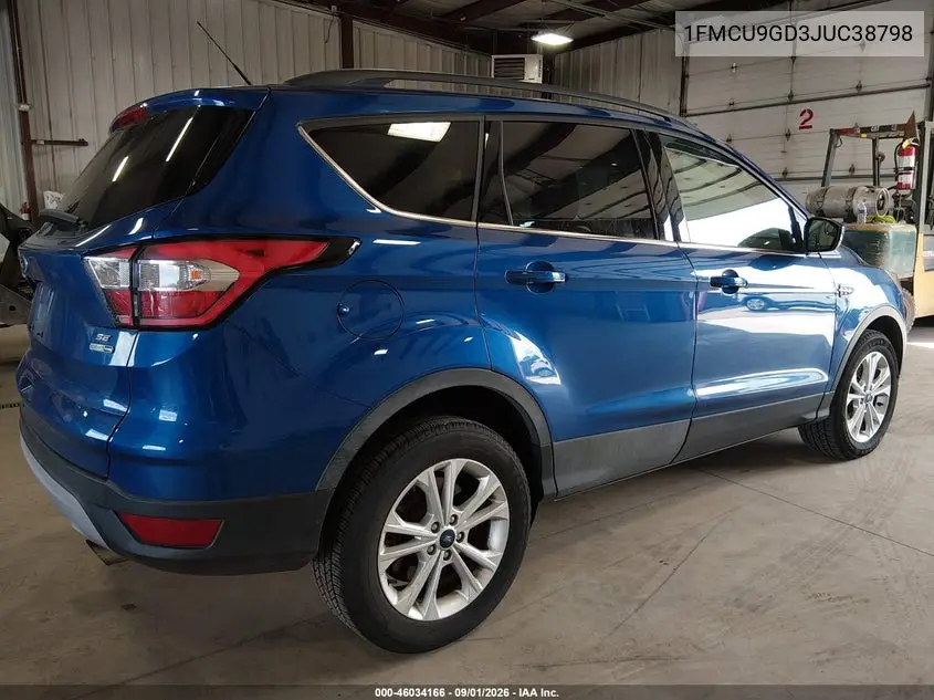 2018 FORD ESCAPE VIN 1FMCU9GD3JUC38798 — фото 4