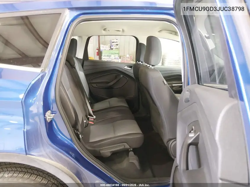 2018 FORD ESCAPE VIN 1FMCU9GD3JUC38798 — фото 8