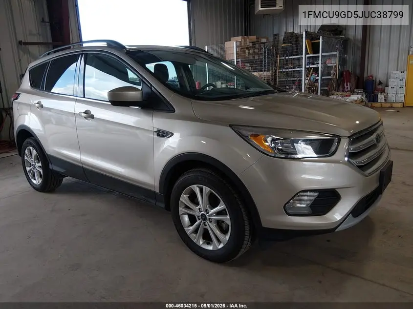 FORD ESCAPE 2018, VIN 1FMCU9GD5JUC38799