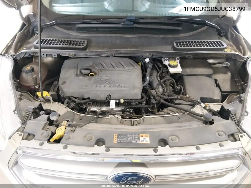 2018 FORD ESCAPE VIN 1FMCU9GD5JUC38799 — фото 10
