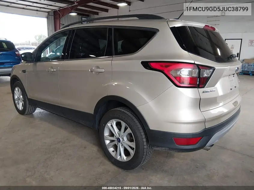 2018 FORD ESCAPE VIN 1FMCU9GD5JUC38799 — фото 3