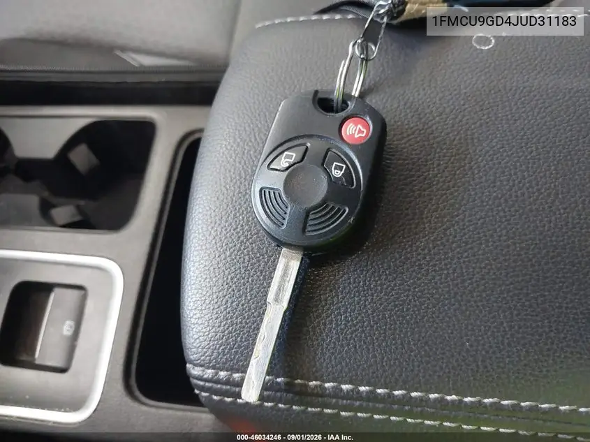 2018 FORD ESCAPE VIN 1FMCU9GD4JUD31183 — фото 11