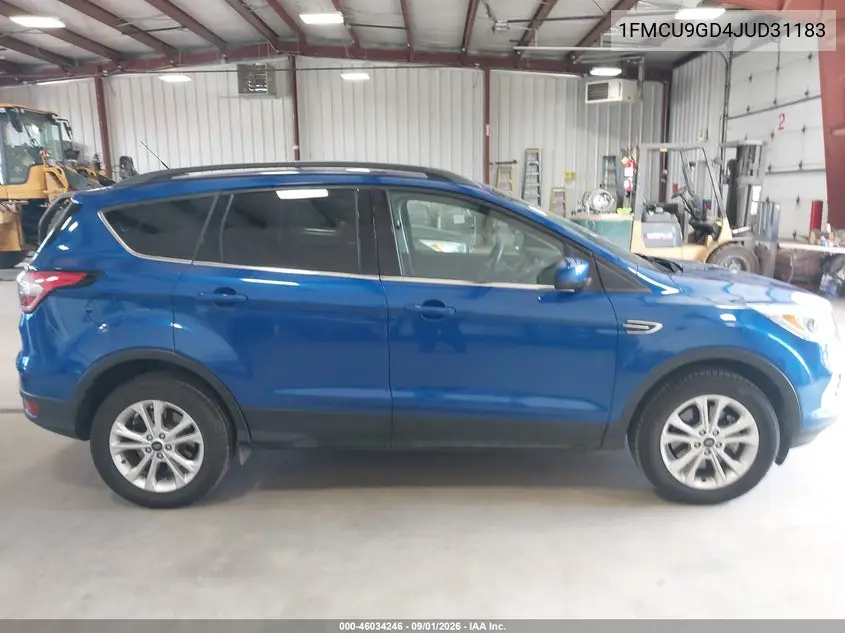 2018 FORD ESCAPE VIN 1FMCU9GD4JUD31183 — фото 18