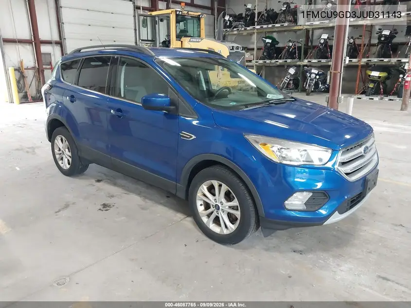 FORD ESCAPE 2018, VIN 1FMCU9GD3JUD31143