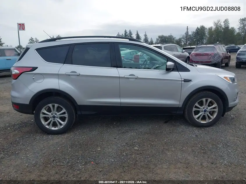 2018 FORD ESCAPE VIN 1FMCU9GD2JUD08808 — фото 13